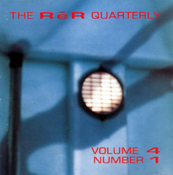 Various Artists: ReR Quarterly Volume 4 Number 1