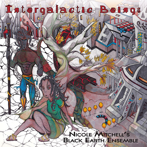 Mitchell's, Nicole Black Earth: Intergalactic Beings [VINYL 2 LPs] (For Practically)