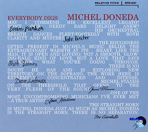 Doneda, Michel : Everybody Digs Michel Doneda (Relative Pitch)