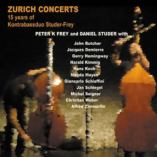 Frey, Peter K. / Daniel Studer: Zurich Concerts: 15 Years of Kontrabassduo Studer-Frey [2 CDs] (Leo Records)