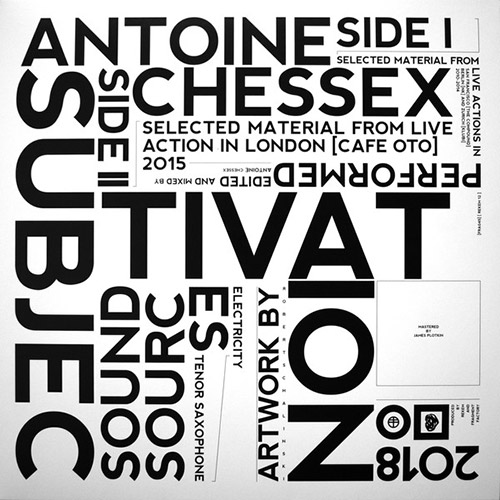 Chessex, Antoine: Subjectivation [VINYL] (Fragment Factory)