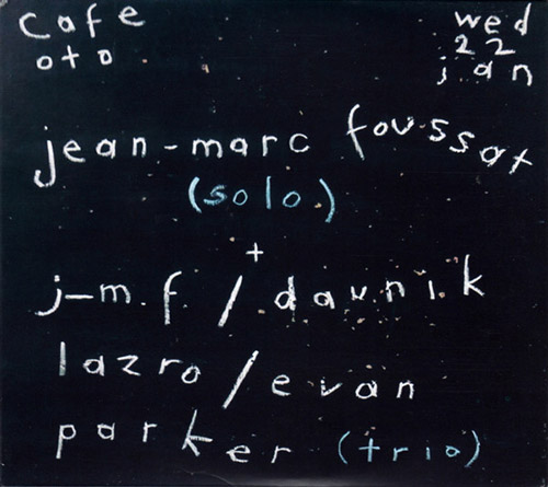 Foussat, Jean-Marc / Daunik Lazro / Evan Parker: Cafe OTO 2020 [2 CDs] (Fou Records)
