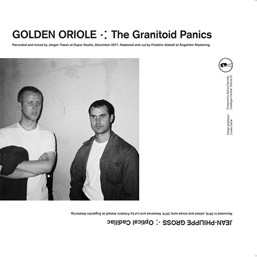 Gross, Jean-Philippe / Golden Oriole: Optical Cadillac /  Golden Oriole [VINYL 10-inch] (BeCoq)