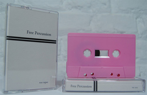 Various Artists: Free Percussion/Water [CASSETTE w/ DOWNLOAD] (Tsss Tapes)