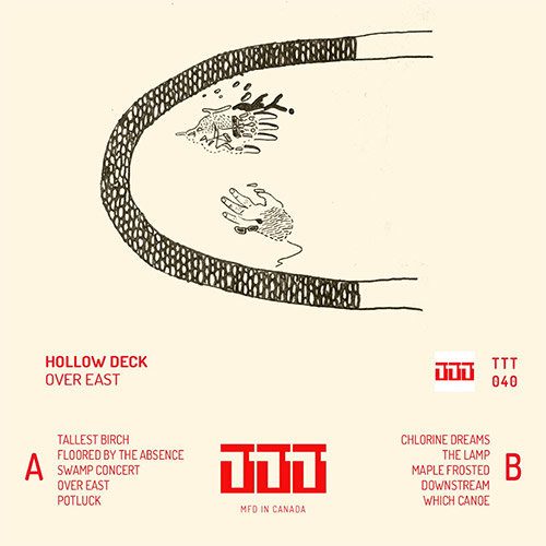 Hollow Deck: Over East [CASSETTE w/ DOWNLOAD] (Tripticks Tapes)