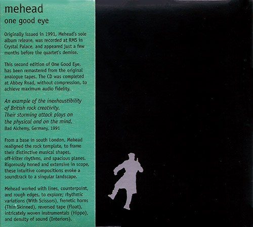 Mehead: One Good Eye [REISSUE] (Taut Recordings)
