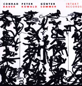 Bauer / Kowald / Sommer: Between Heaven and Earth (Intakt) Bauer / Kowald / Sommer: Between Heaven and Earth (Intakt)