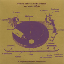 Falaise, Bernard / Tetrault, Martin: des gestes defaits
