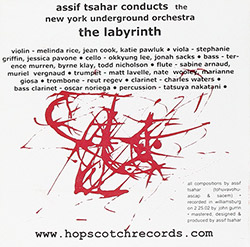 Tsahar, Assif & The New York Underground Orchestra: The Labyrinth (Hopscotch Records)
