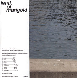 Epps, Ellwood / Joshua Zubot: Land of Marigold (Bug Incision Records)