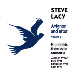 Lacy, Steve: Avignon and After - 2 (1972-7) Volume 2 (Emanem)