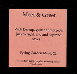 Wright, Jack / Zachary Darrup: Meet & Greet