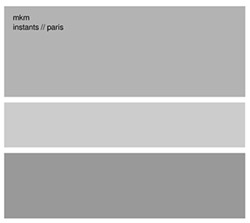 MKM (Jason Kahn / Gunter Muller / Norbert Moslang): Instants // Paris