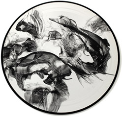 Gustafsson / Sandstrom / Werlin : This is From the Mouth [VINYL 1-SIDED PICTURE DISC] (Utech Records)