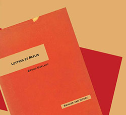 van Houdt, Reinier / Bruno Duplant: Lettres et Replis