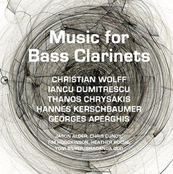 Hodgkinson / Alder / Cundy / Silver / Roche / Duo / Chrysakis: Music for Bass Clarinets (Aural Terrains)