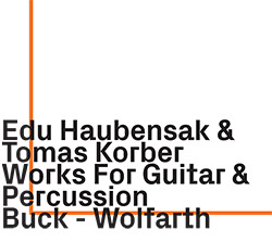 Edu Haubensak / Tomas Korber: Works for Guitar & Percussion (ezz-thetics by Hat Hut Records Ltd)