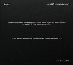 Regler: Regel #5 (Classical Music)