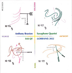 Braxton, Anthony Saxophone Quartet: Sax QT (Lorraine) 2022 [4 CDs]
