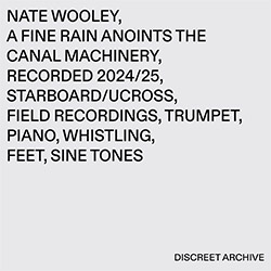 Wooley, Nate: A Fine Rain Anoints The Canal Machinery (Discreet Archive)