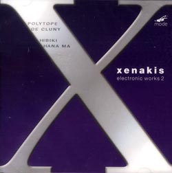 Xenakis: Electronic Works 2 (Mode Records)