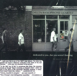 Delta Saxophone Quartet: Dedicated to You...But You Weren't Listening: the Music of Soft Machine (Moon June)