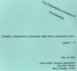 Philadelphia Company, The: #1: The First Meeting (Roeba)