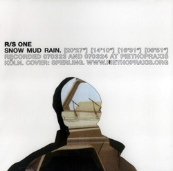 R/S (Rehberg / Schmickler): One (Snow Mud Rain) <i>[Used Item]</i>